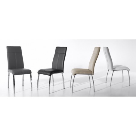 Silla de Comedor Eco Piel modelo Intruder - Varios Colores de Tapizado