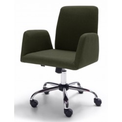 Sillón Tapizado Oficina Modelo Hugo - Varios Colores