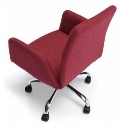 Sillón Tapizado Oficina Modelo Hugo - Varios Colores