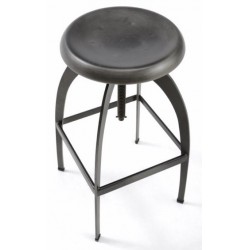 Taburete Estilo Industrial Modelo Héctor - Varios Colores