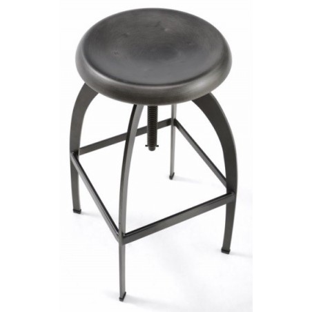 Taburete Estilo Industrial Modelo Héctor - Varios Colores