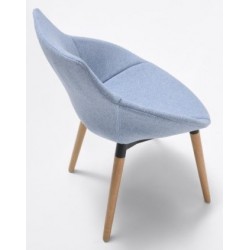 Silla Diseño Tapizada Modelo Greta - Varios Colores