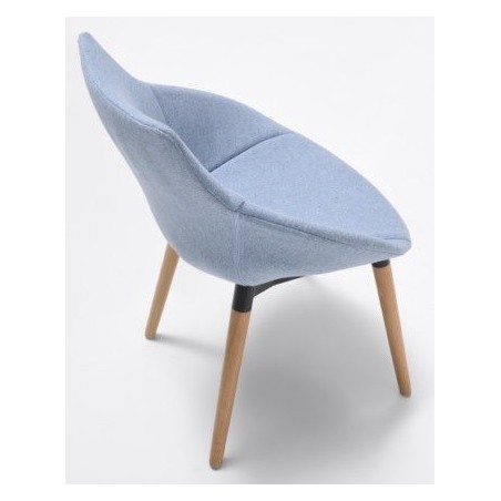 Silla Diseño Tapizada Modelo Greta - Varios Colores