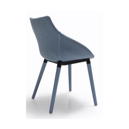 Silla Diseño Tapizada Modelo Greta - Varios Colores