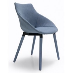 Silla Diseño Tapizada Modelo Greta - Varios Colores
