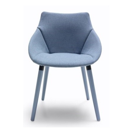 Silla Diseño Tapizada Modelo Greta - Varios Colores