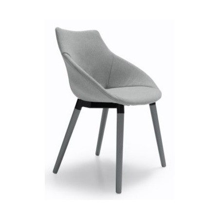 Silla Diseño Tapizada Modelo Greta - Varios Colores