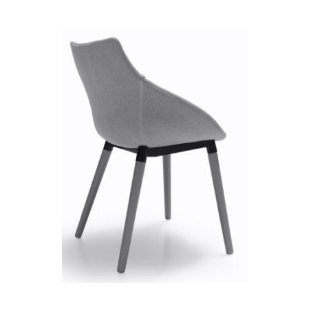 Silla Diseño Tapizada Modelo Greta - Varios Colores