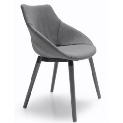 Silla Diseño Tapizada Modelo Greta - Varios Colores