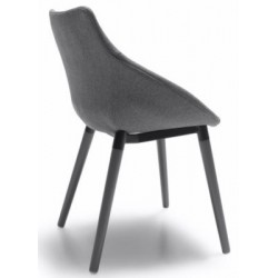 Silla Diseño Tapizada Modelo Greta - Varios Colores