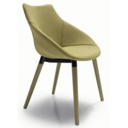 Silla Diseño Tapizada Modelo Greta - Varios Colores
