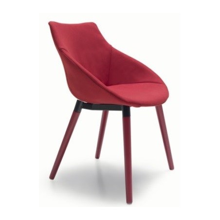 Silla Diseño Tapizada Modelo Greta - Varios Colores