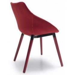Silla Diseño Tapizada Modelo Greta - Varios Colores