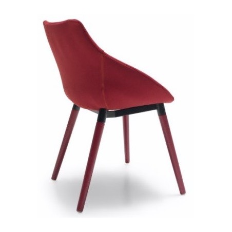 Silla Diseño Tapizada Modelo Greta - Varios Colores