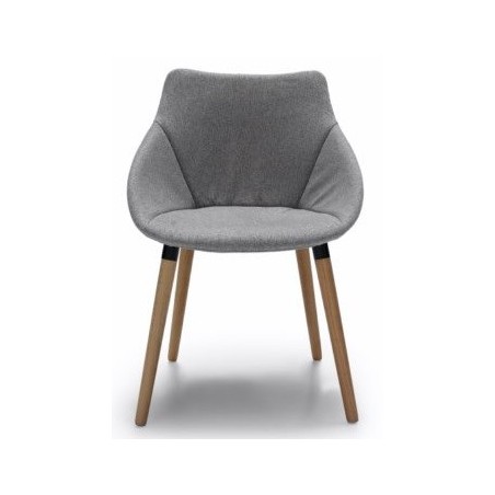 Silla Diseño Tapizada Modelo Greta - Varios Colores
