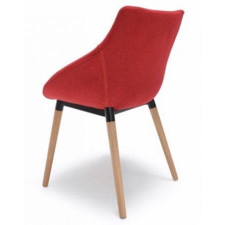 Silla Diseño Tapizada Modelo Greta - Varios Colores