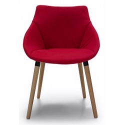 Silla Diseño Tapizada Modelo Greta - Varios Colores