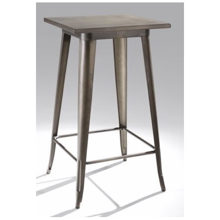 Mesa Alta Estilo Industrial Modelo Grappa - Varios Colores
