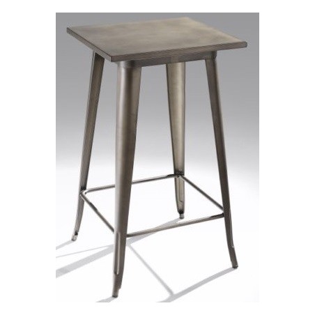 Mesa Alta Estilo Industrial Modelo Grappa - Varios Colores