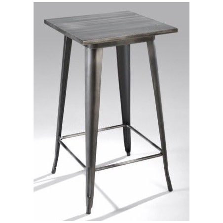Mesa Alta Estilo Industrial Modelo Grappa - Varios Colores