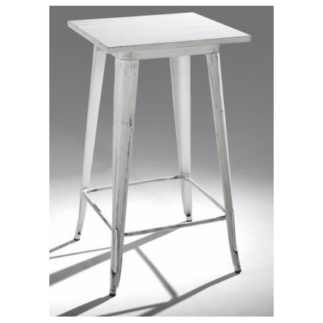 Mesa Alta Estilo Industrial Modelo Grappa - Varios Colores