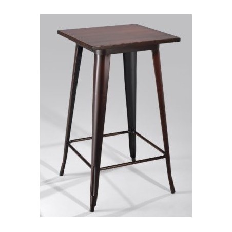 Mesa Alta Estilo Industrial Modelo Grappa - Varios Colores