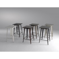 Mesa Alta Estilo Industrial Modelo Grappa - Varios Colores