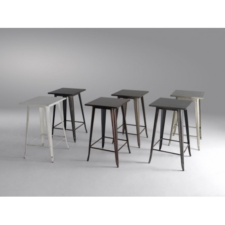 Mesa Alta Estilo Industrial Modelo Grappa - Varios Colores