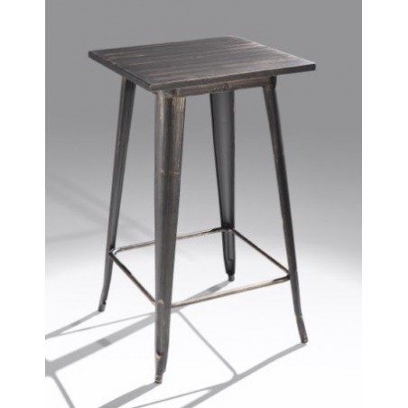 Mesa Alta Estilo Industrial Modelo Grappa - Varios Colores