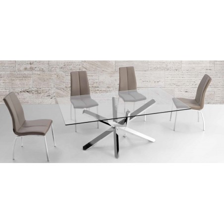Silla de Comedor Tapizada Modelo Eros