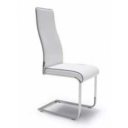 Silla Comedor Chatto Tapizada Eco Piel - Varios Colores
