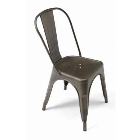 Silla Acero Industrila modelo Century - Varios Acabados