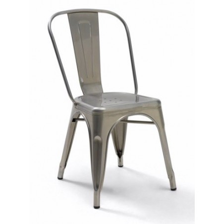Silla Acero Industrila modelo Century - Varios Acabados