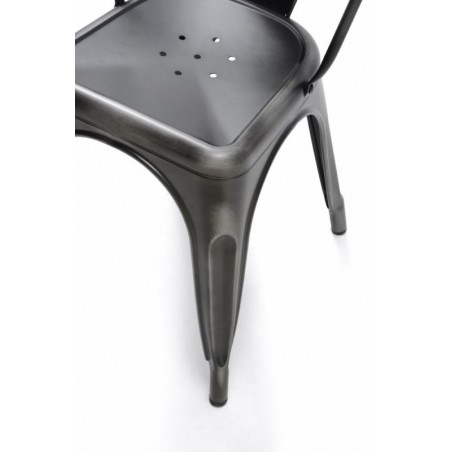 Silla Acero Industrila modelo Century - Varios Acabados