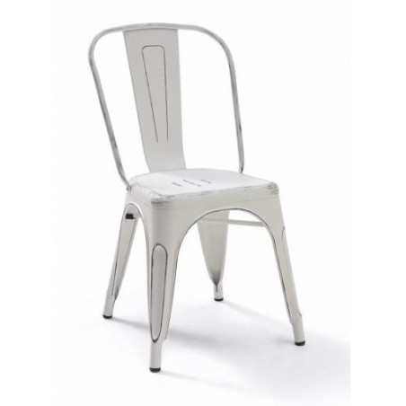 Silla Acero Industrila modelo Century - Varios Acabados