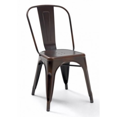 Silla Acero Industrila modelo Century - Varios Acabados