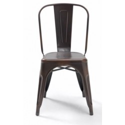 Silla Acero Industrila modelo Century - Varios Acabados