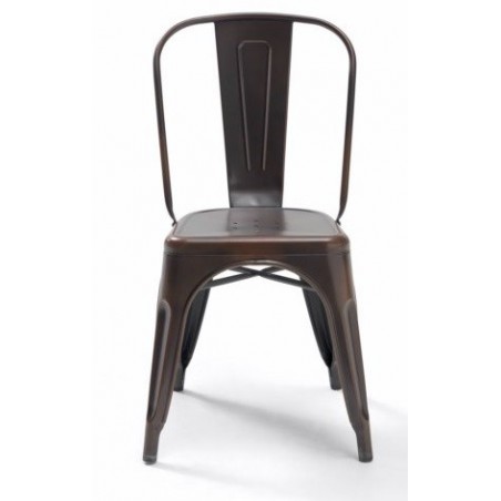 Silla Acero Industrila modelo Century - Varios Acabados