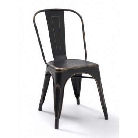 Silla Acero Industrila modelo Century - Varios Acabados