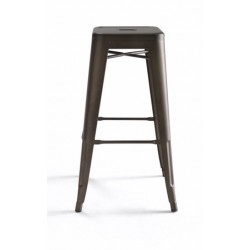 Taburete Alto Bar Industrial Modelo Cartago - Varios Acabados