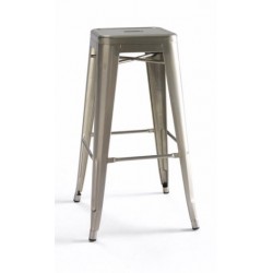 Taburete Alto Bar Industrial Modelo Cartago - Varios Acabados