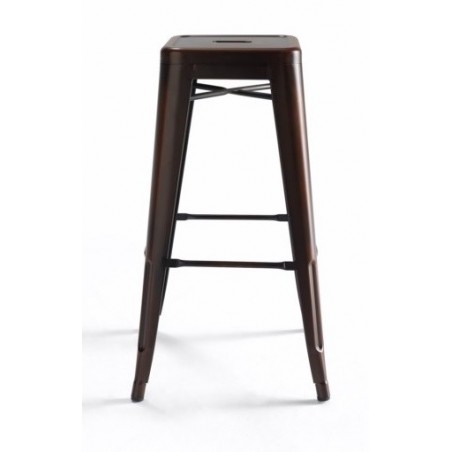Taburete Alto Bar Industrial Modelo Cartago - Varios Acabados