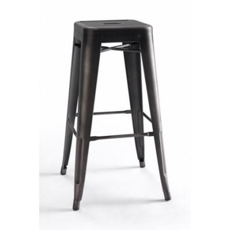 Taburete Alto Bar Industrial Modelo Cartago - Varios Acabados