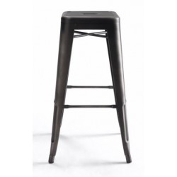 Taburete Alto Bar Industrial Modelo Cartago - Varios Acabados