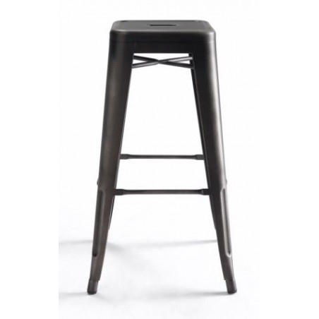 Taburete Alto Bar Industrial Modelo Cartago - Varios Acabados