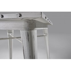 Mesa Cuadrada Acero Industrial Modelo Calabria - Varios Acabados