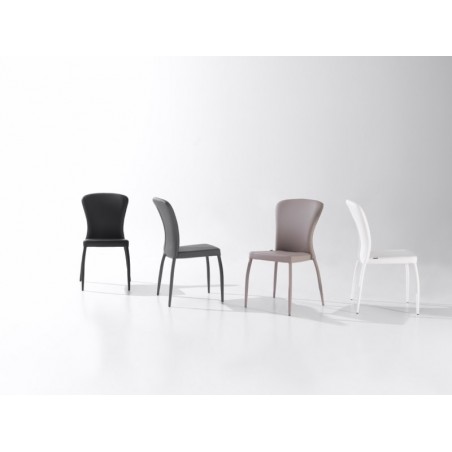 Silla Comedor Tapizado Modelo Bono - Varios Colores