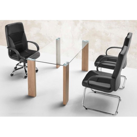 Sillón Confidente de Oficina Modelo Bolero