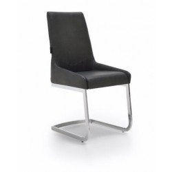 Silla Comedor Modelo Armada Tapizada Estructura Cromada - Varios Colores