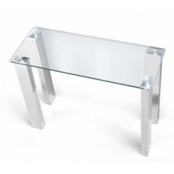 Recibidor Consola Dita Plus Acero Inoxidable Pulido 100x40